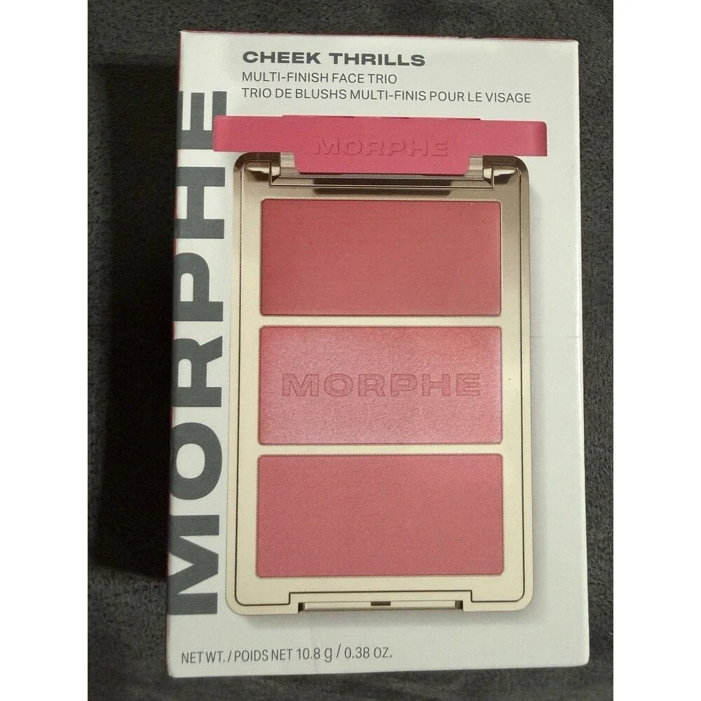 Morphe - Cheek Thrills Multi Finish Face Trio - BLIND DATE - NEW BOXED Blush